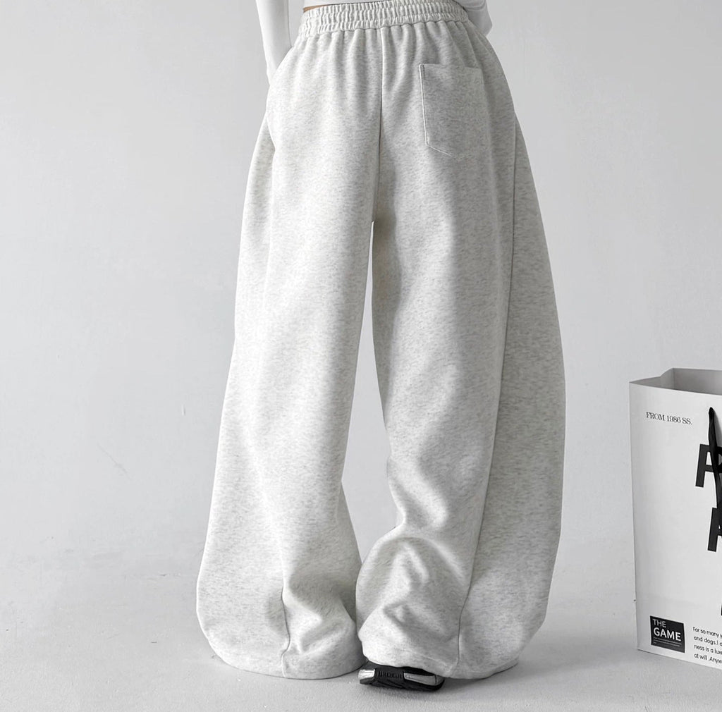 ct66252 letter print wide leg sweatpants white gray back 04 focus v2