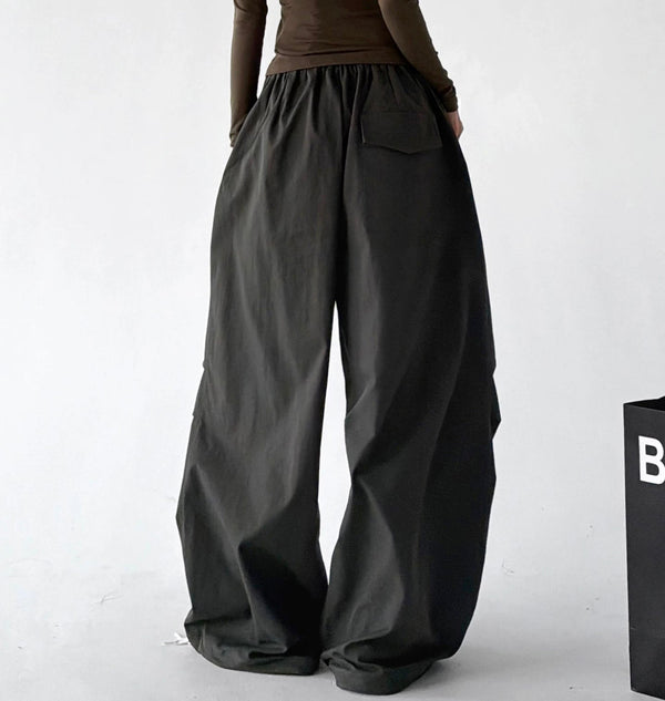 Cargo Wide-Leg Pants