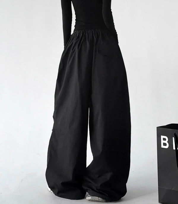 Cargo Wide-Leg Pants