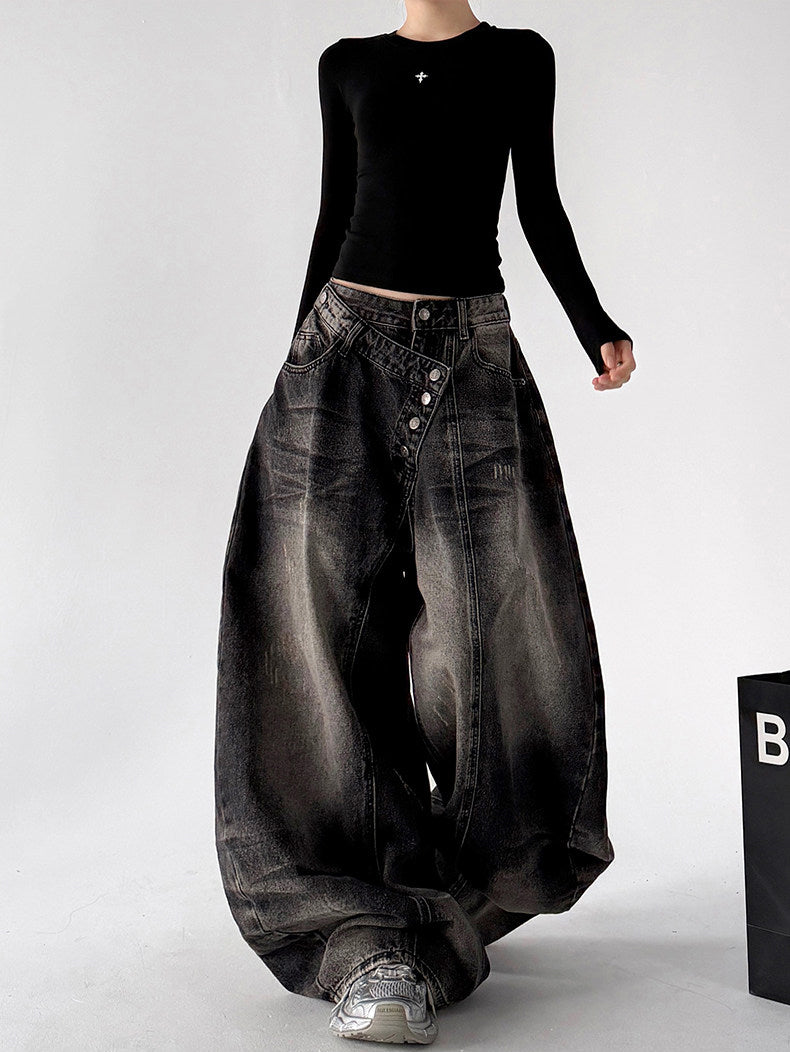 CT6818 jeans in black, product view 24
