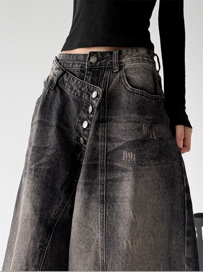 CT6818 wide leg jeans multi detail view 09