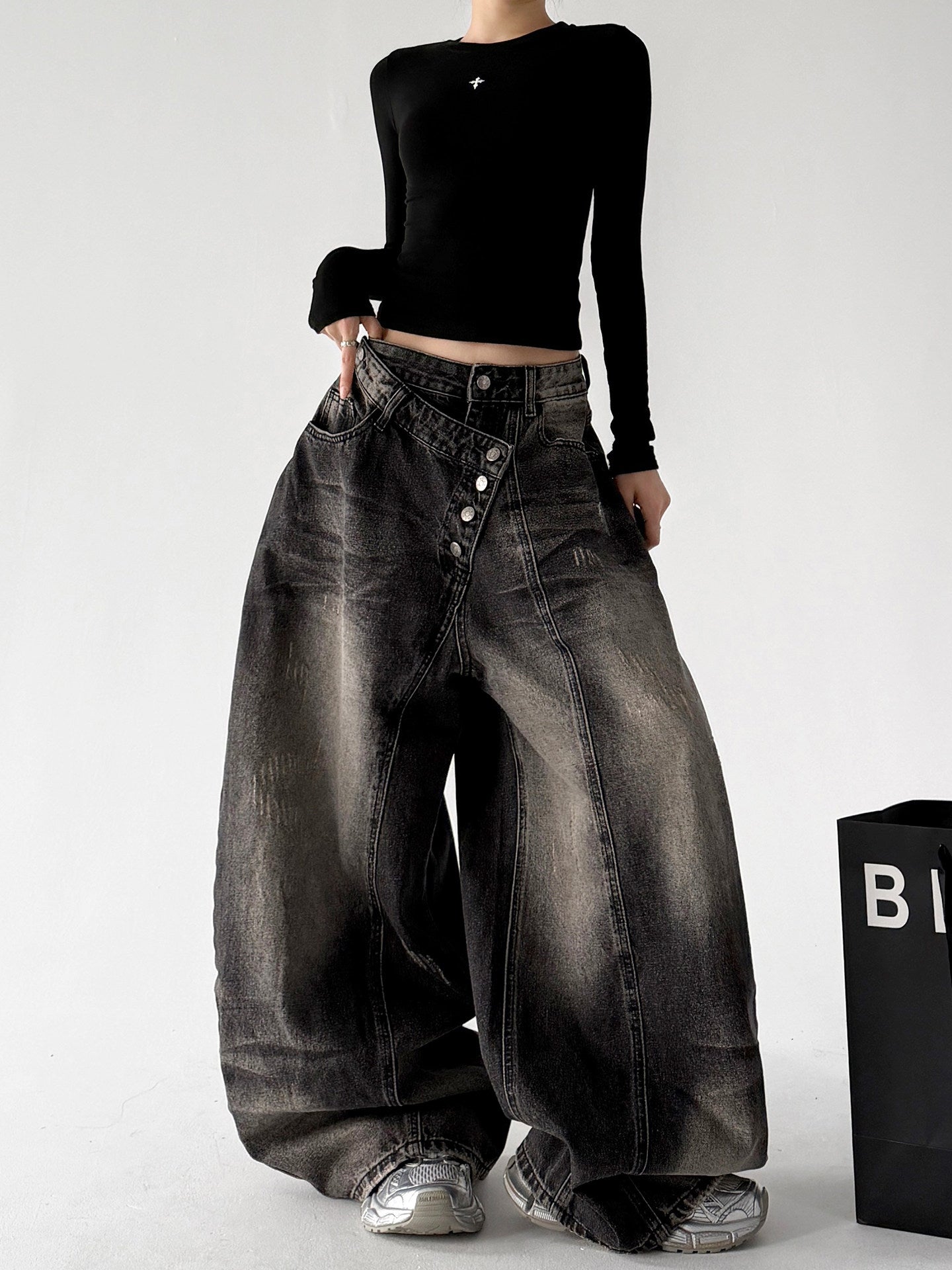 CT6818 wide leg jeans multi product view 09