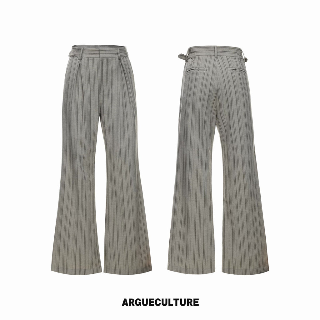 Cuban-Collar Stripe Shirt and Pants Set - COPPING THREADS - Argue Culture