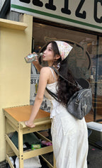 CULTIVATOR Snake Pattern Shoulder Bag Black - COPPING THREADS - CULTIVATOR