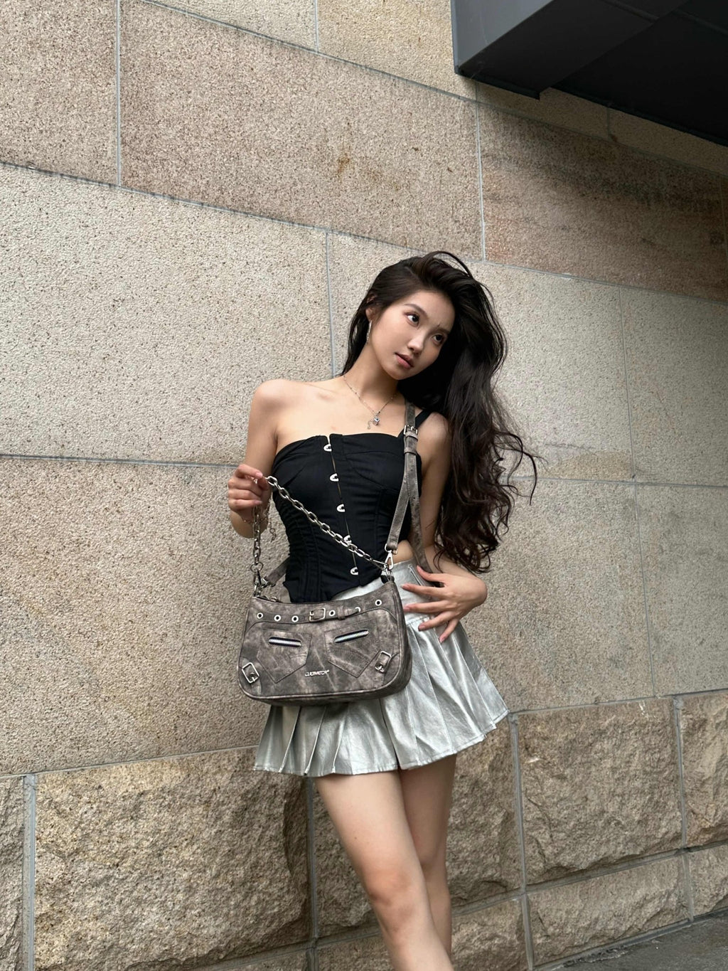 CULTIVATOR Tie - dye Denim Shoulder Bag - COPPING THREADS - CULTIVATOR