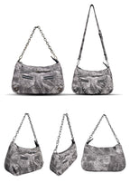 CULTIVATOR Tie - dye Denim Shoulder Bag - COPPING THREADS - CULTIVATOR