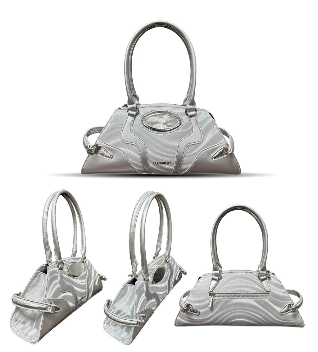 CULTIVATOR Y2K Glow Wave Pattern Shoulder Bag - COPPING THREADS - CULTIVATOR