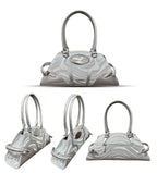 CULTIVATOR Y2K Glow Wave Pattern Shoulder Bag - COPPING THREADS - CULTIVATOR