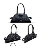 CULTIVATOR Y2K Glow Wave Pattern Shoulder Bag - COPPING THREADS - CULTIVATOR