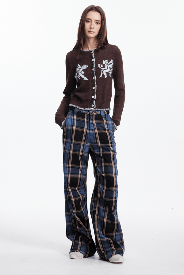 Cupid Jacquard Embellished Cardigan - COPPING THREADS - CHICISLAND