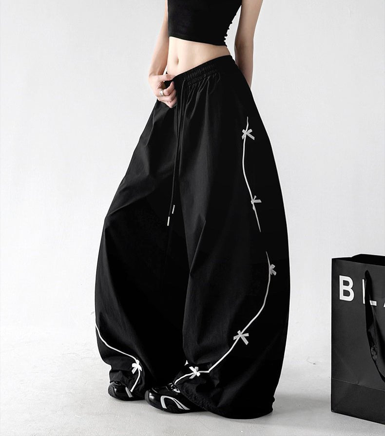 Curved-Panel Cargo Wide-Leg Pants - CT66188 - COPPING THREADS - CT ORIGINALS