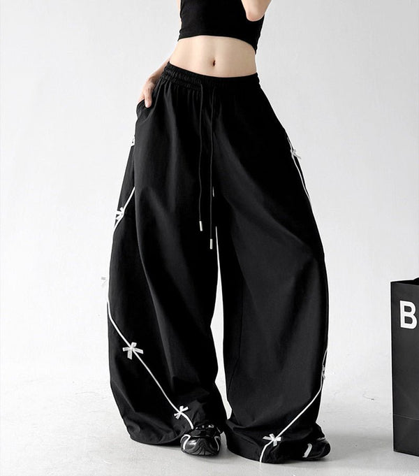 Curved-Panel Cargo Wide-Leg Pants - CT66188 - COPPING THREADS - CT ORIGINALS