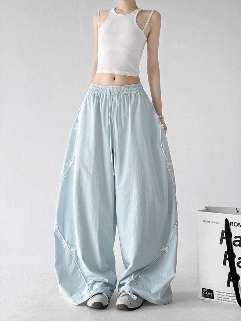 Curved-Panel Cargo Wide-Leg Pants - CT66188 - COPPING THREADS - CT ORIGINALS