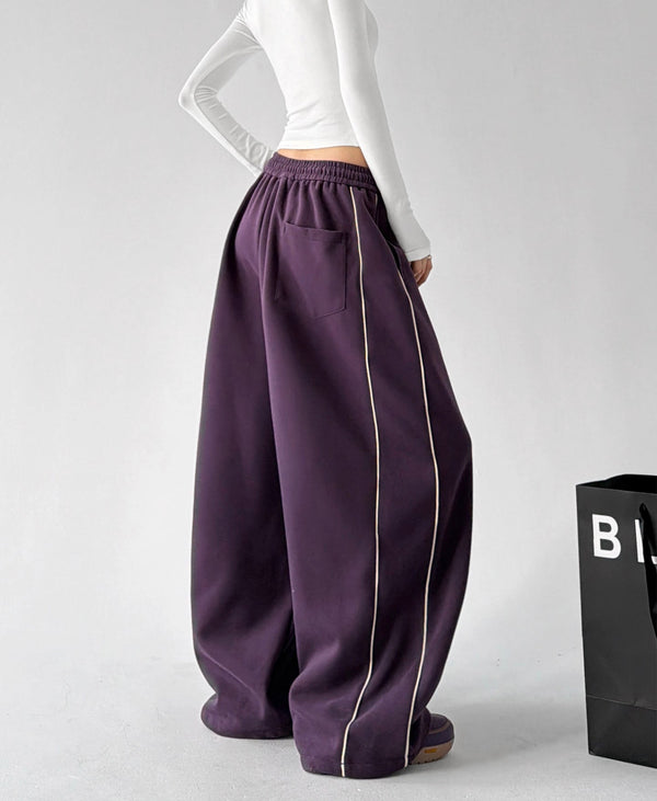 Curved-Seam Balloon Sweatpants - CT66217 - COPPING THREADS - CT ORIGINALS