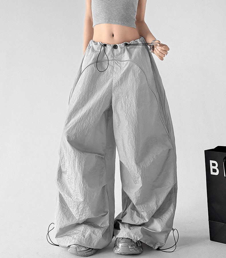 Curved Seam Parachute Pants - CT211 - COPPING THREADS - CT Select