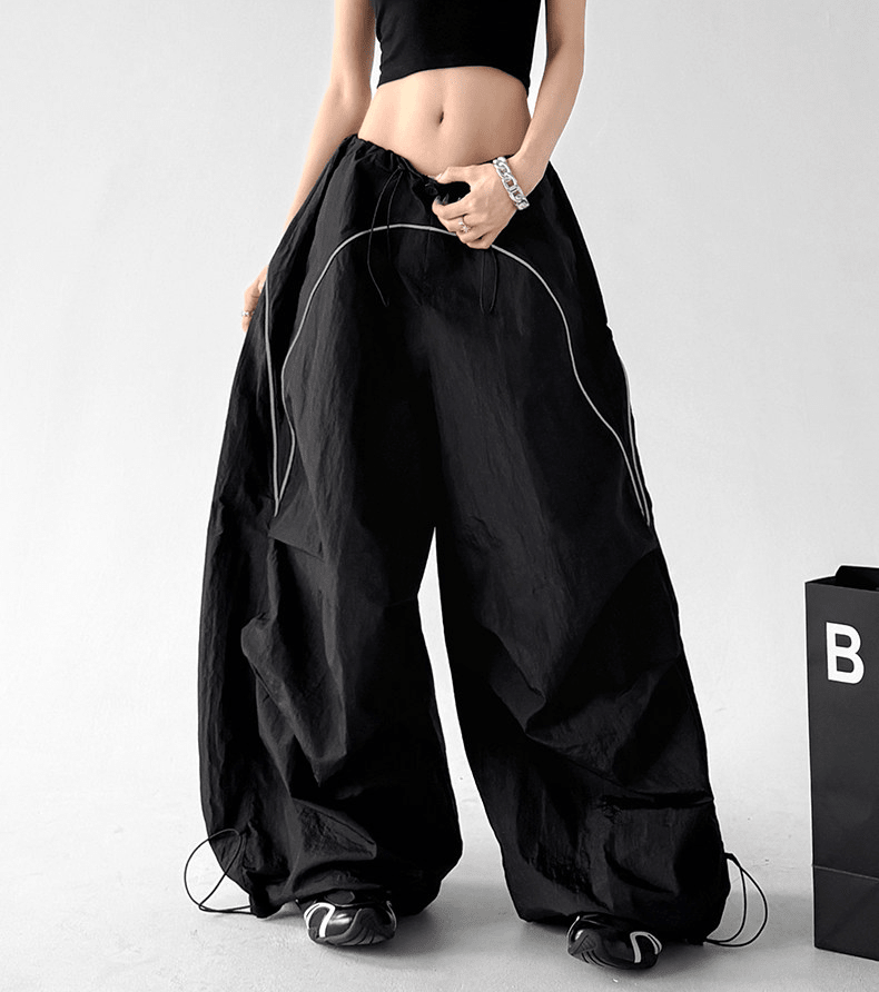 Curved Seam Parachute Pants - CT211 - COPPING THREADS - CT Select