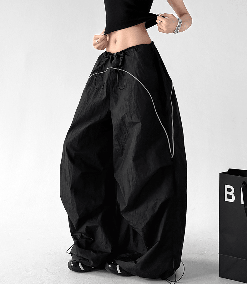 Curved Seam Parachute Pants - CT211 - COPPING THREADS - CT Select