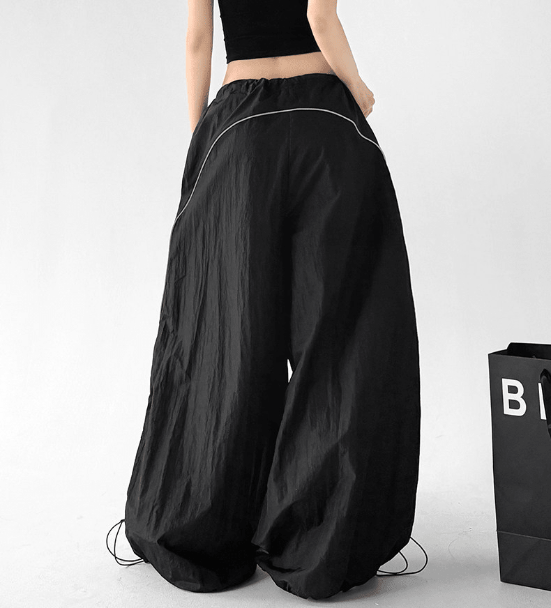 Curved Seam Parachute Pants - CT211 - COPPING THREADS - CT Select