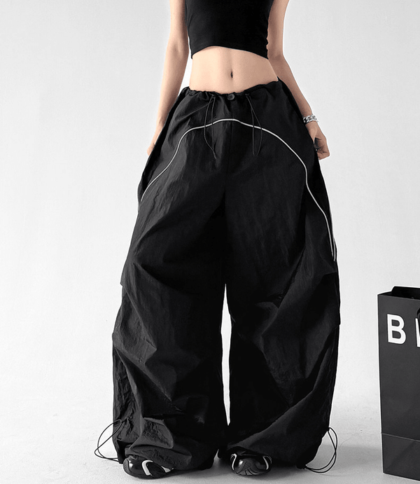Curved Seam Parachute Pants - CT211 - COPPING THREADS - CT Select