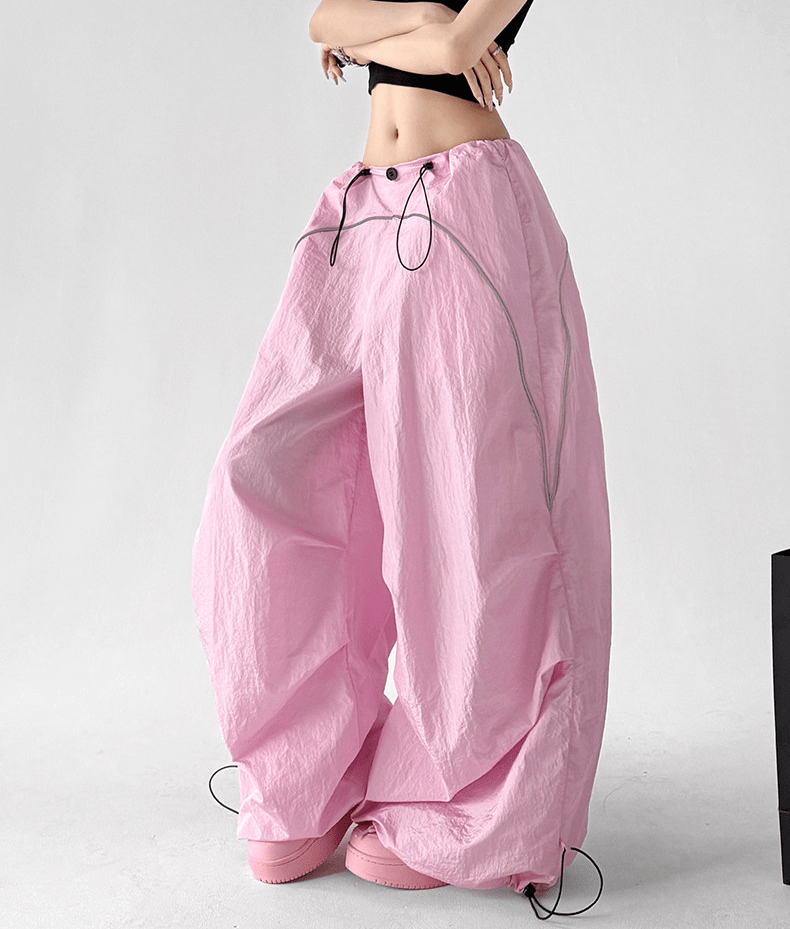 Curved Seam Parachute Pants - CT211 - COPPING THREADS - CT Select