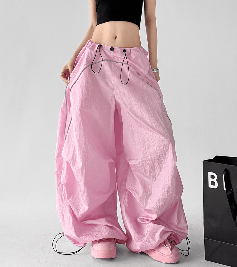 Curved Seam Parachute Pants - CT211 - COPPING THREADS - CT Select