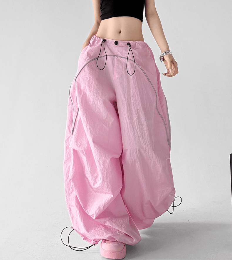 Curved Seam Parachute Pants - CT211 - COPPING THREADS - CT Select
