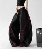Curved Stripe Wide - Leg Pants - CT826 - COPPING THREADS - CT Select
