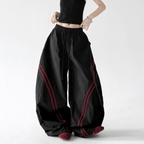 Curved Stripe Wide - Leg Pants - CT826 - COPPING THREADS - CT Select