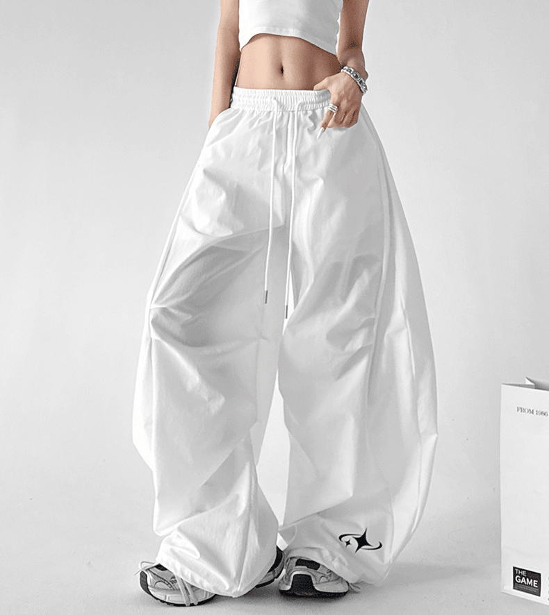 Curved Wide - Leg Parachute Pants – CT6614 - COPPING THREADS - CT Select