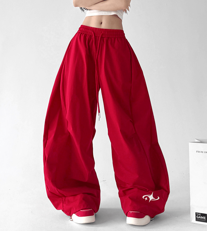 Curved Wide - Leg Parachute Pants – CT6614 - COPPING THREADS - CT Select