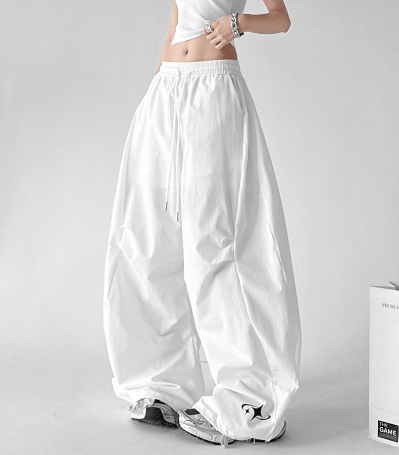 Curved Wide - Leg Parachute Pants – CT6614 - COPPING THREADS - CT Select
