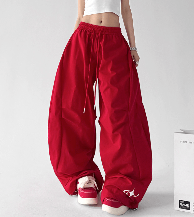 Curved Wide - Leg Parachute Pants – CT6614 - COPPING THREADS - CT Select