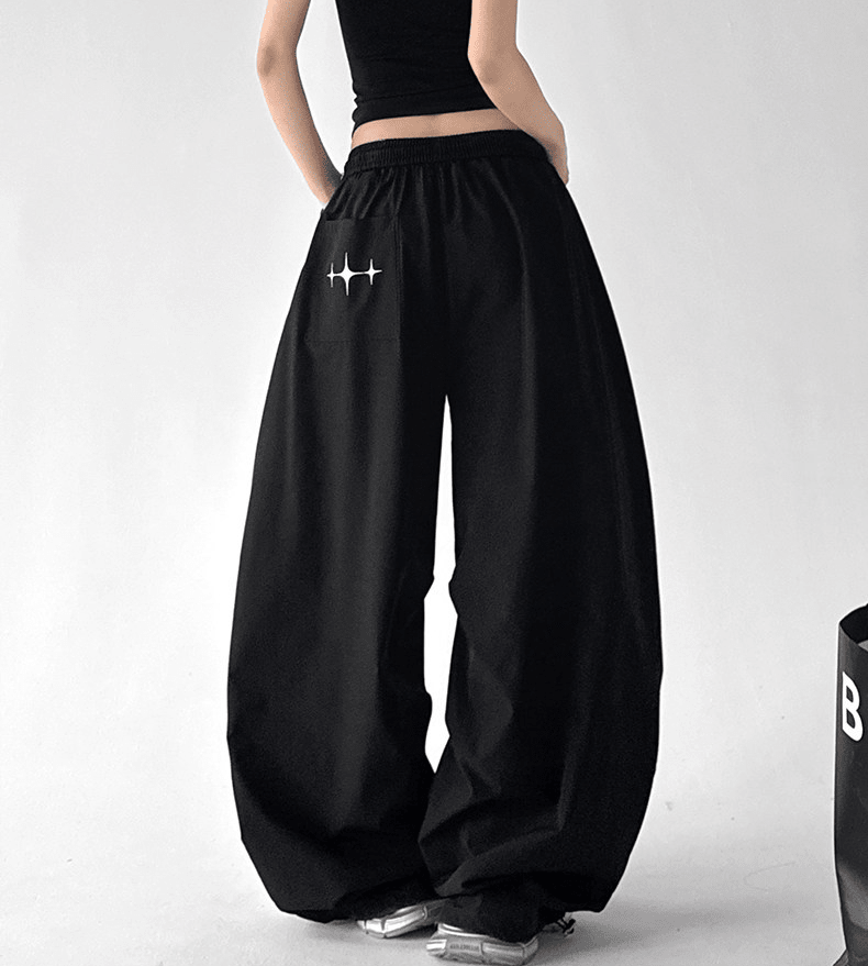 Curved Wide - Leg Parachute Pants – CT6614 - COPPING THREADS - CT Select