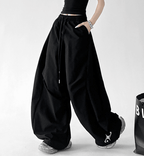 Curved Wide - Leg Parachute Pants – CT6614 - COPPING THREADS - CT Select