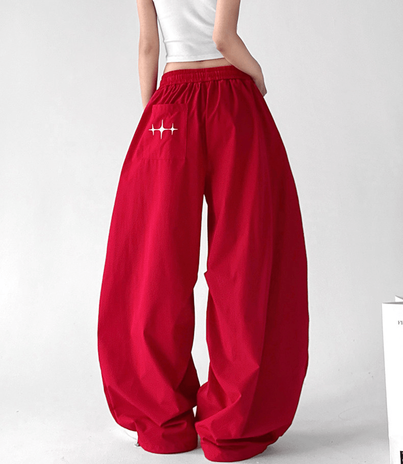 Curved Wide - Leg Parachute Pants – CT6614 - COPPING THREADS - CT Select