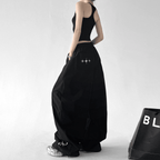 Curved Wide - Leg Parachute Pants – CT6614 - COPPING THREADS - CT Select