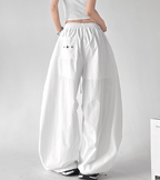 Curved Wide - Leg Parachute Pants – CT6614 - COPPING THREADS - CT Select