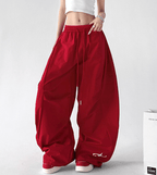 Curved Wide - Leg Parachute Pants – CT6614 - COPPING THREADS - CT Select