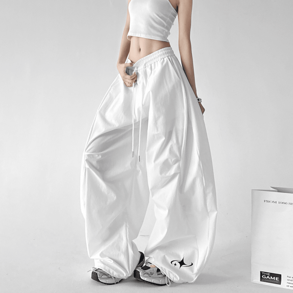 Curved Wide - Leg Parachute Pants – CT6614 - COPPING THREADS - CT Select