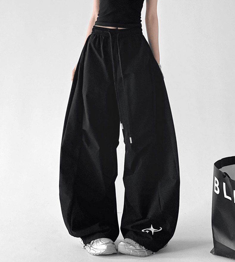 Curved Wide - Leg Parachute Pants – CT6614 - COPPING THREADS - CT Select