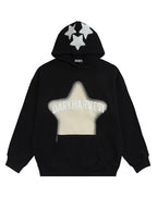 DARKHARVEST Letter Puff Print Hoodie - COPPING THREADS - CT Select