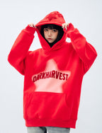 DARKHARVEST Letter Puff Print Hoodie - COPPING THREADS - CT Select