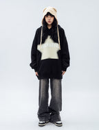 DARKHARVEST Letter Puff Print Hoodie - COPPING THREADS - CT Select