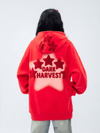 DARKHARVEST Letter Puff Print Hoodie - COPPING THREADS - CT Select