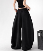 Linen-Blend Wide Leg Pants - CT66119