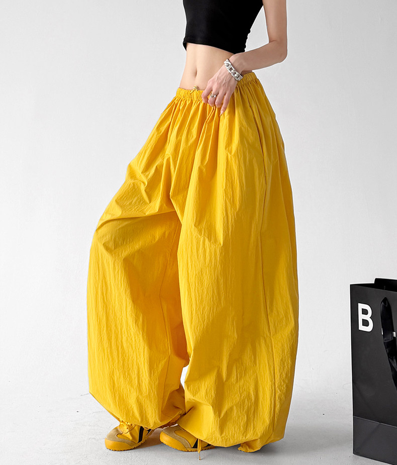 Flowy Balloon Wide Leg Pants - CT66174