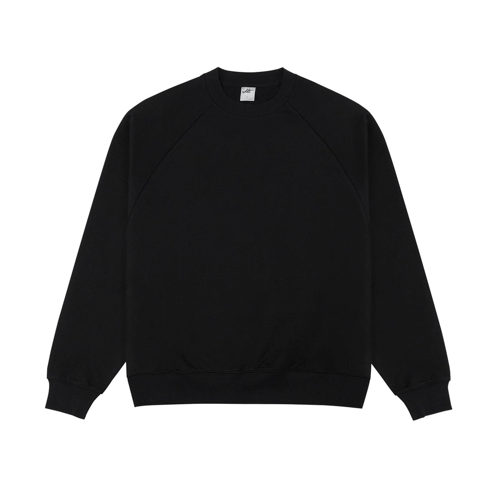 IDLT sweatshirt, black front.