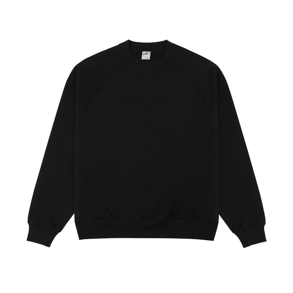 IDLT sweatshirt, black front.