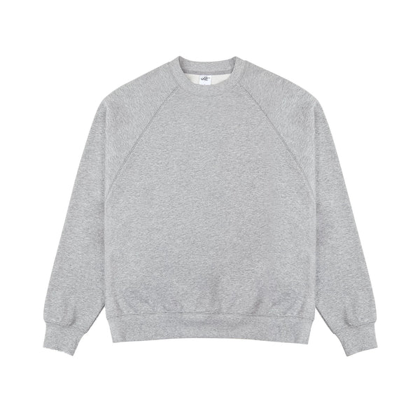 IDLT sweatshirt, heather gray front.