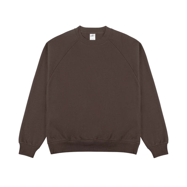 IDLT sweatshirt, brown front.